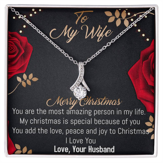 Christmas to my wife